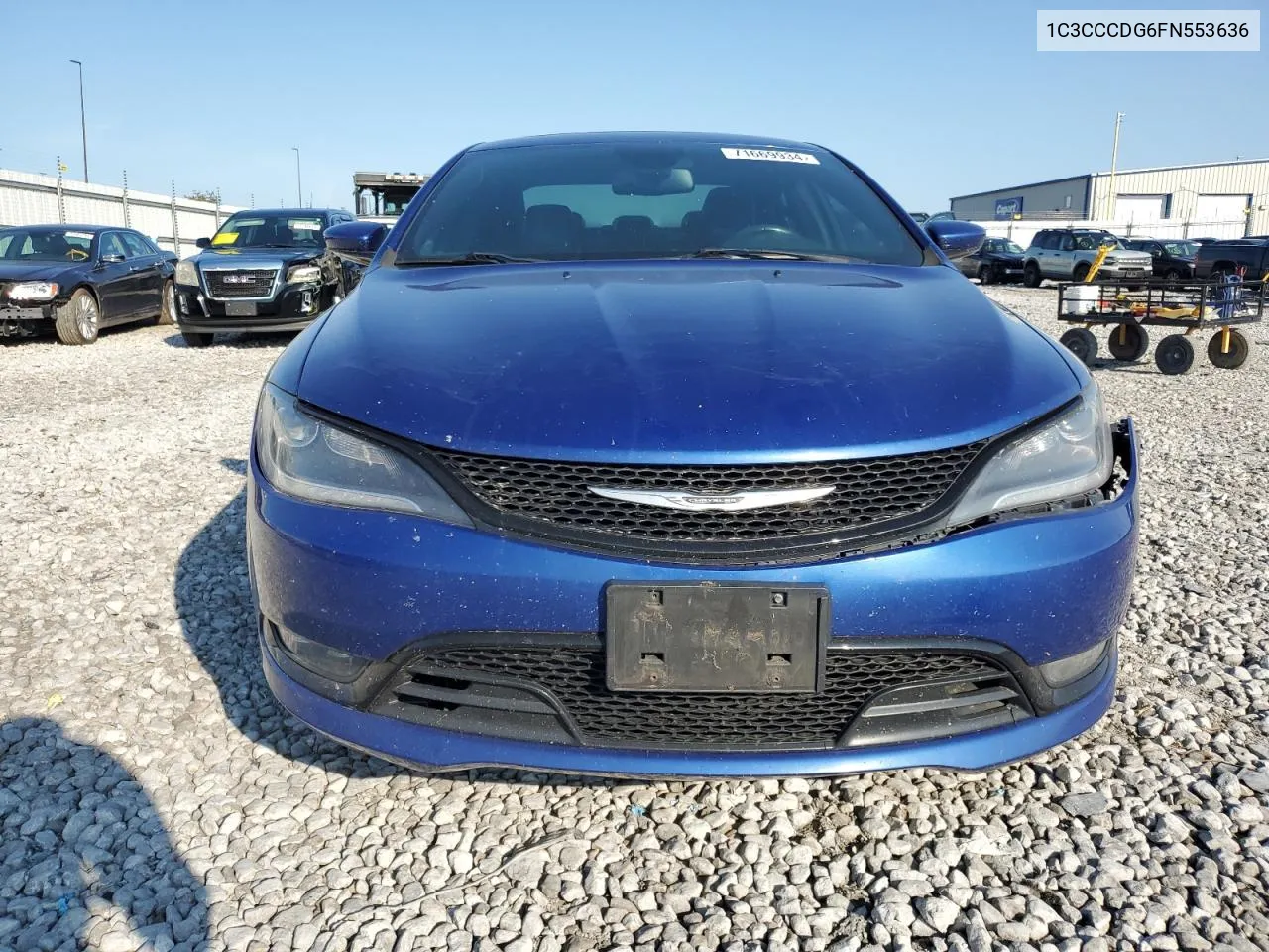 2015 Chrysler 200 S VIN: 1C3CCCDG6FN553636 Lot: 71669934