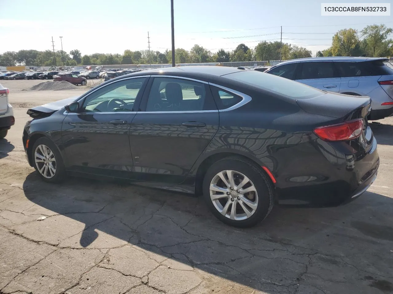 2015 Chrysler 200 Limited VIN: 1C3CCCAB8FN532733 Lot: 71706714