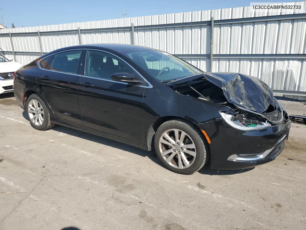 2015 Chrysler 200 Limited VIN: 1C3CCCAB8FN532733 Lot: 71706714