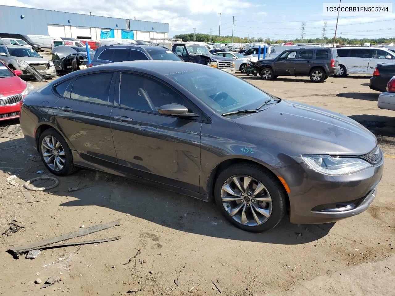 2015 Chrysler 200 S VIN: 1C3CCCBB1FN505744 Lot: 71712994