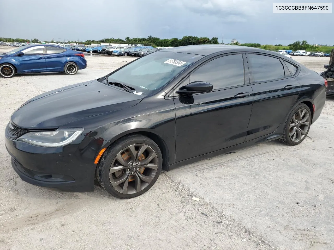 1C3CCCBB8FN647590 2015 Chrysler 200 S