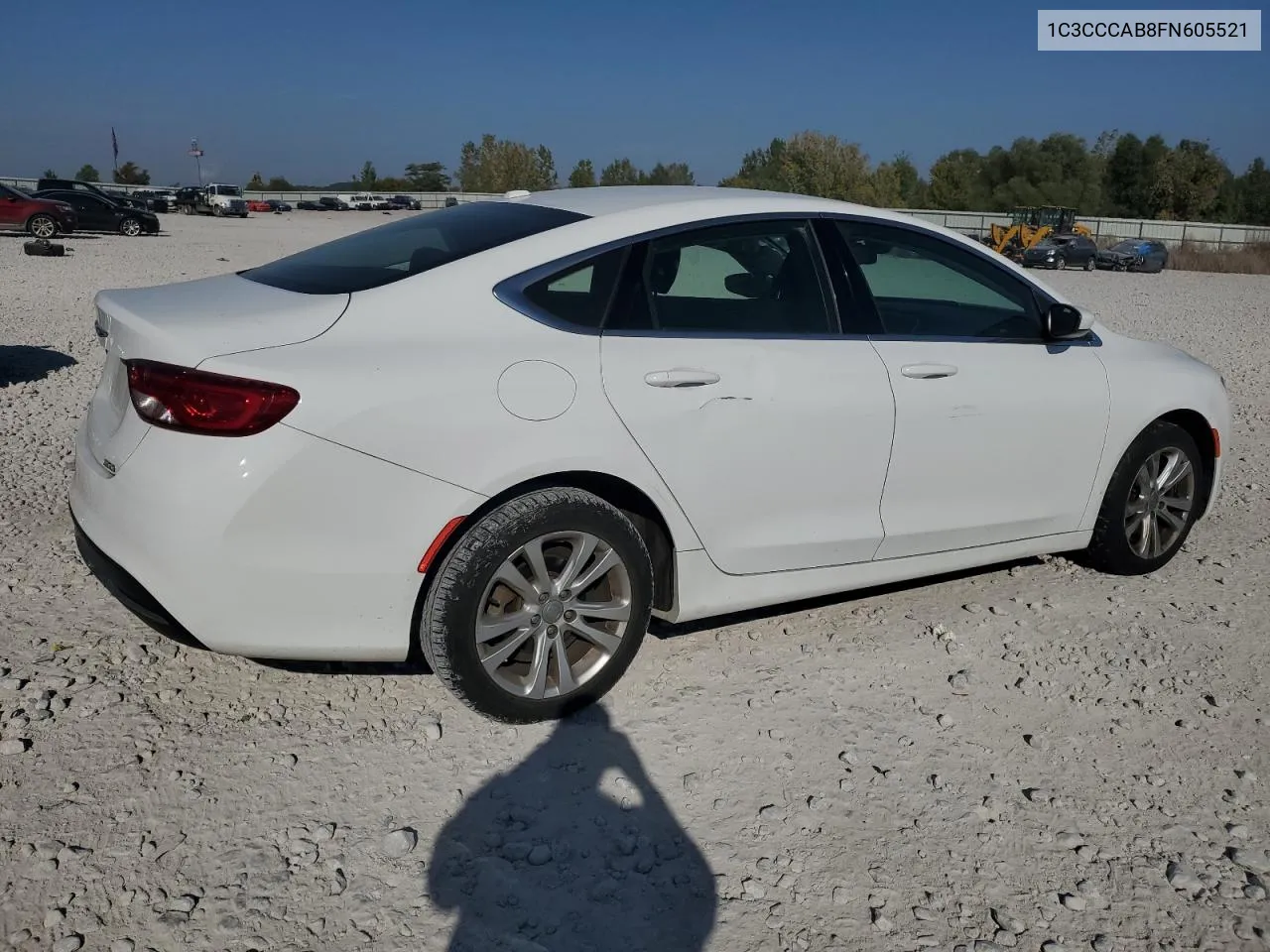 2015 Chrysler 200 Limited VIN: 1C3CCCAB8FN605521 Lot: 71992914