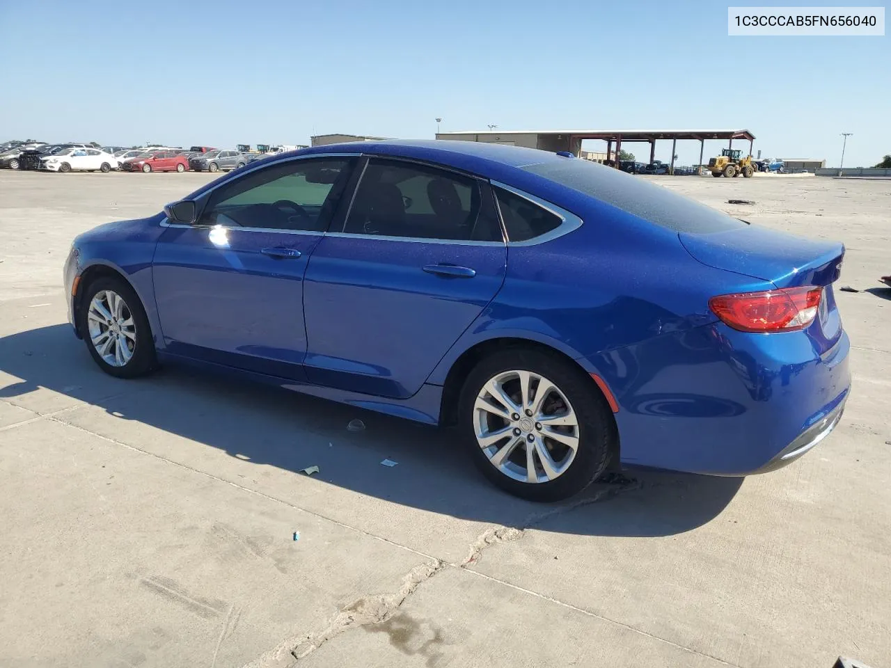 2015 Chrysler 200 Limited VIN: 1C3CCCAB5FN656040 Lot: 72022344