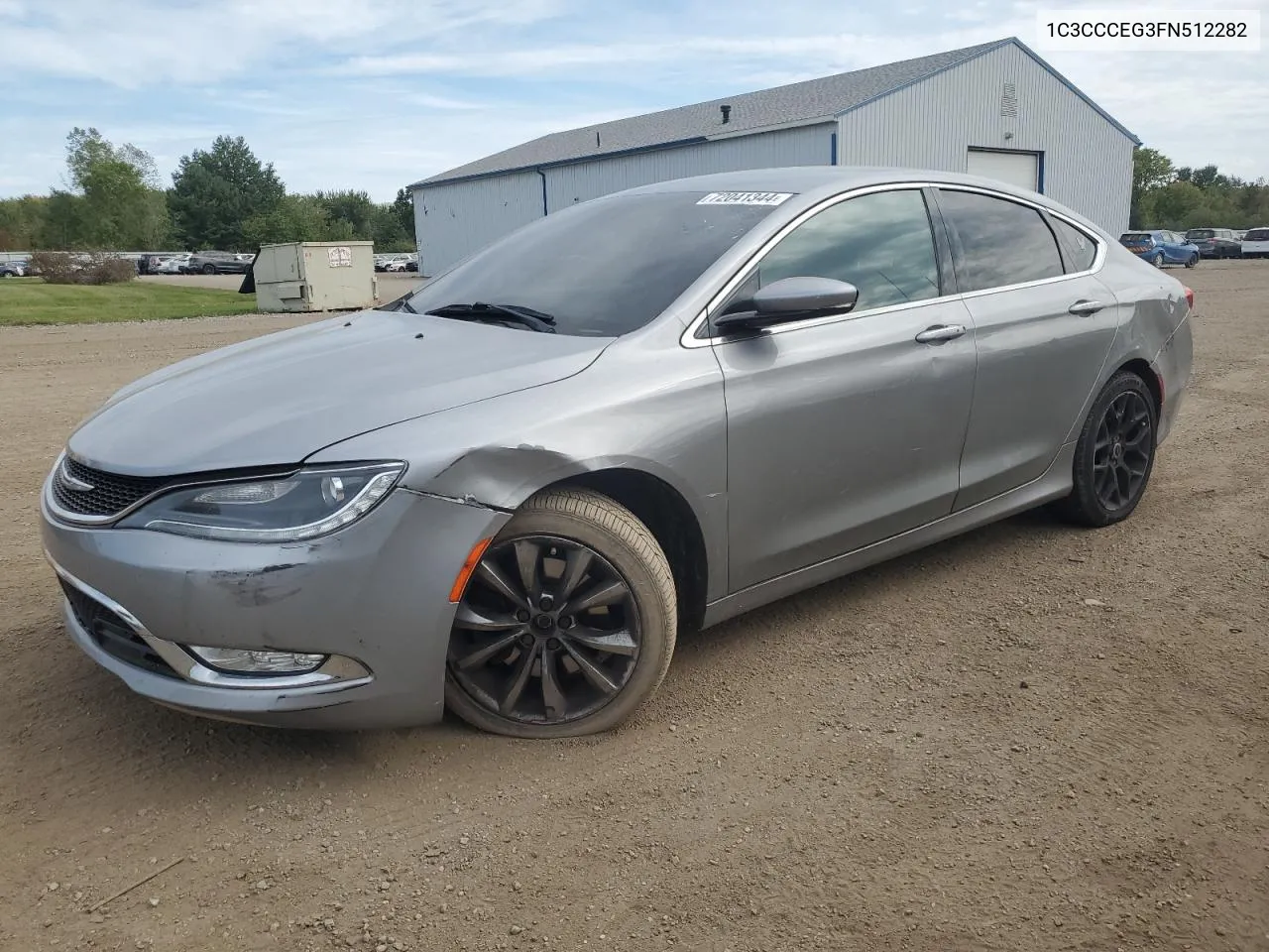 2015 Chrysler 200 C VIN: 1C3CCCEG3FN512282 Lot: 72041344