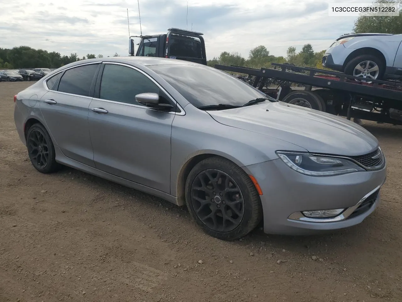 1C3CCCEG3FN512282 2015 Chrysler 200 C