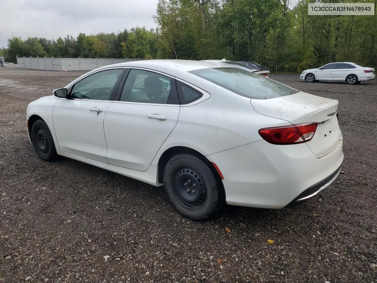 2015 Chrysler 200 Limited VIN: 1C3CCCAB3FN678943 Lot: 72337654