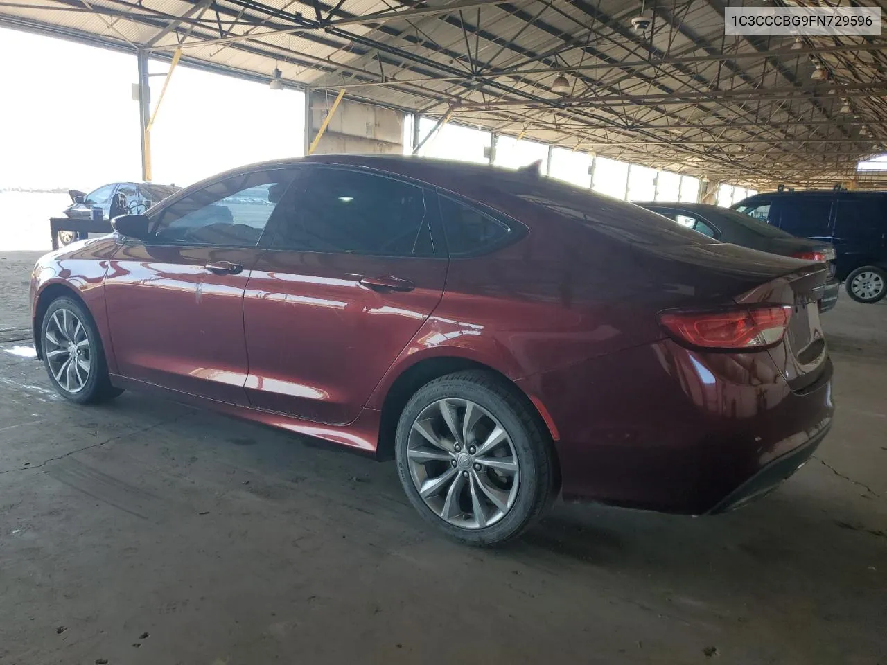 2015 Chrysler 200 S VIN: 1C3CCCBG9FN729596 Lot: 72351554