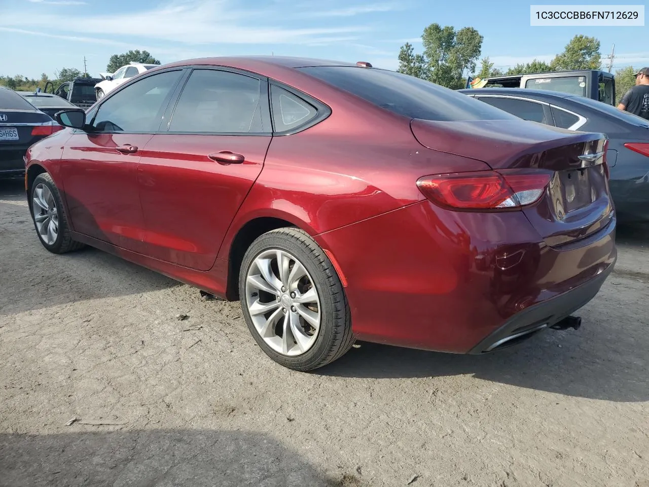 2015 Chrysler 200 S VIN: 1C3CCCBB6FN712629 Lot: 72360954