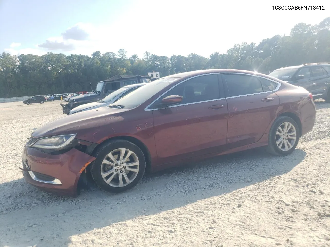 2015 Chrysler 200 Limited VIN: 1C3CCCAB6FN713412 Lot: 72403364