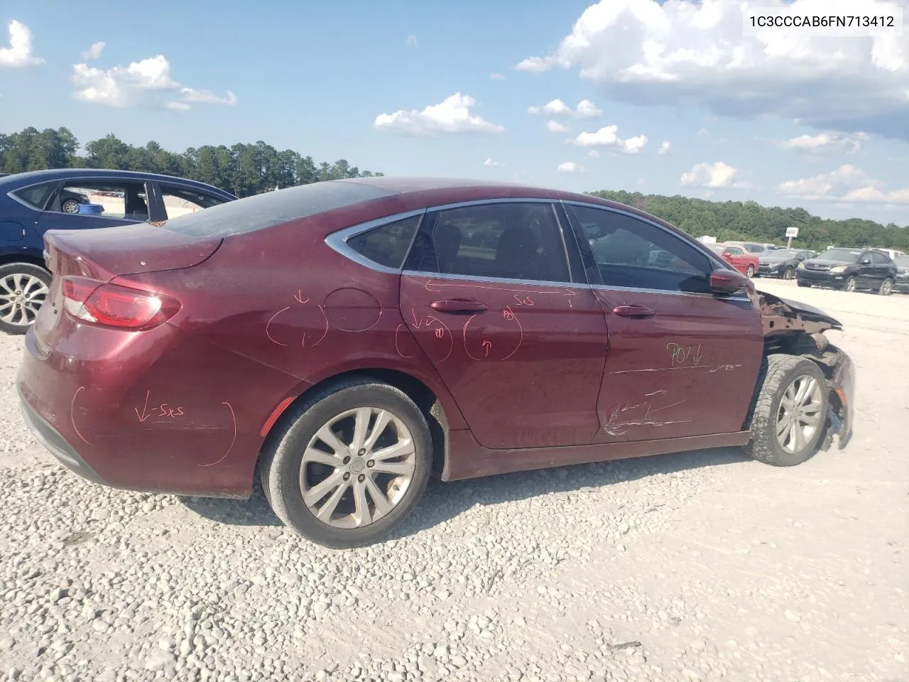 1C3CCCAB6FN713412 2015 Chrysler 200 Limited