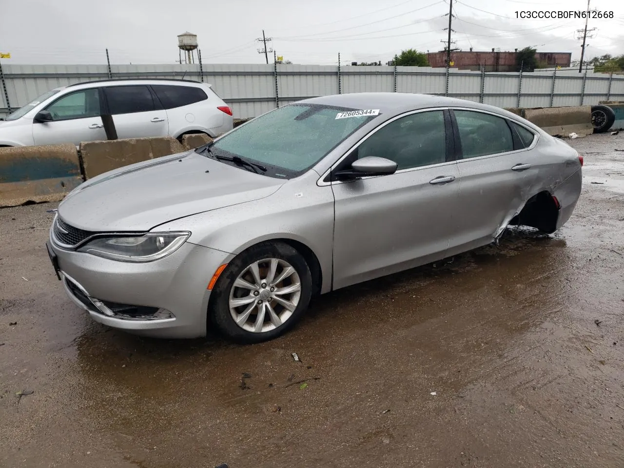 2015 Chrysler 200 C VIN: 1C3CCCCB0FN612668 Lot: 72605344