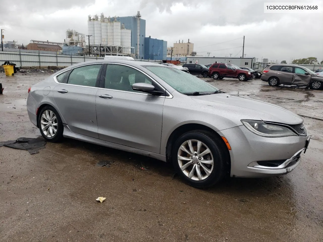 2015 Chrysler 200 C VIN: 1C3CCCCB0FN612668 Lot: 72605344