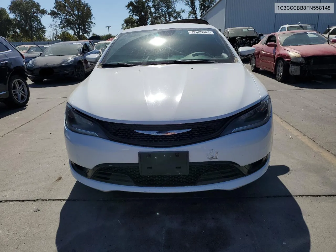 2015 Chrysler 200 S VIN: 1C3CCCBB8FN558148 Lot: 72606944