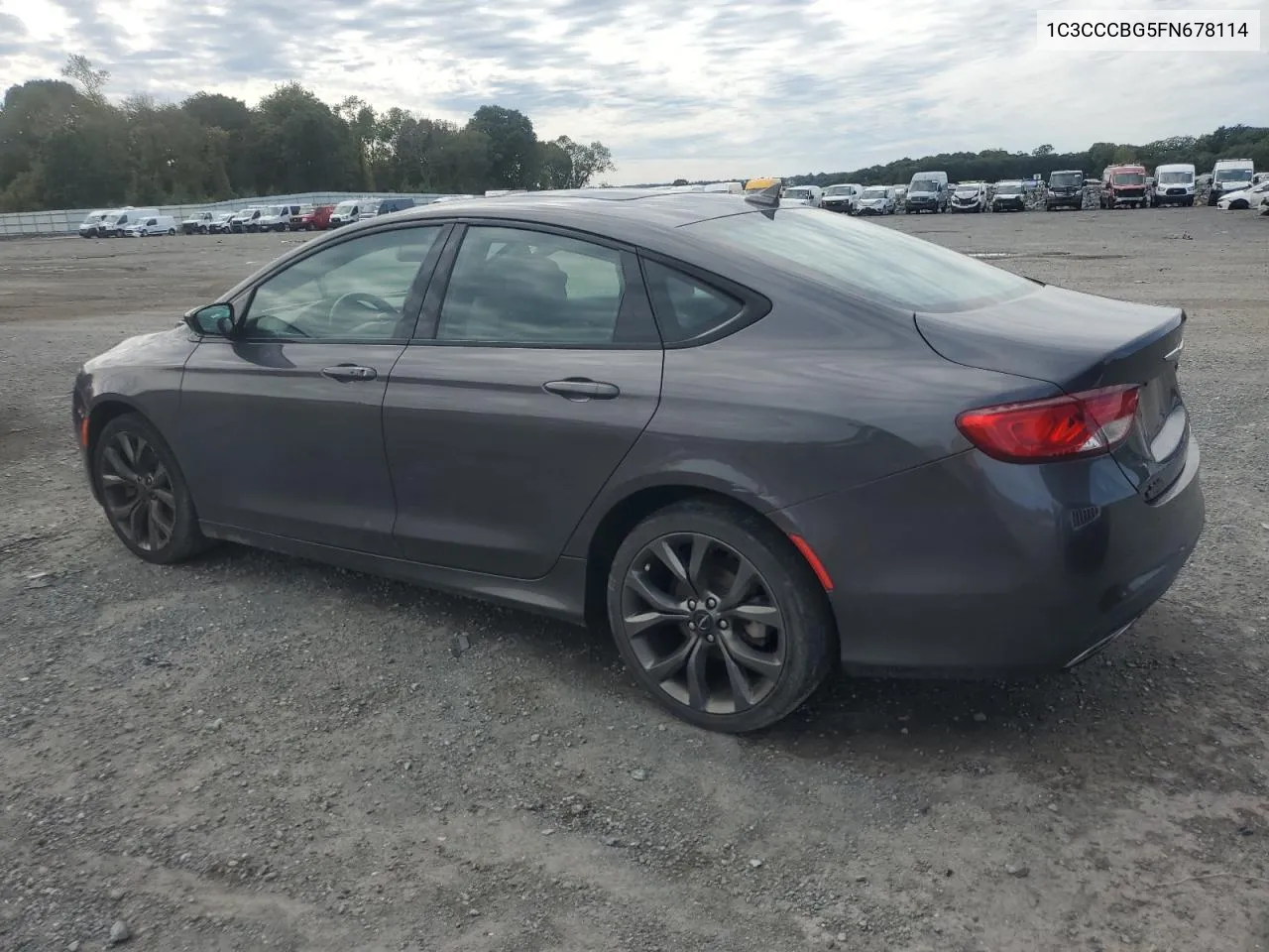 2015 Chrysler 200 S VIN: 1C3CCCBG5FN678114 Lot: 72643594