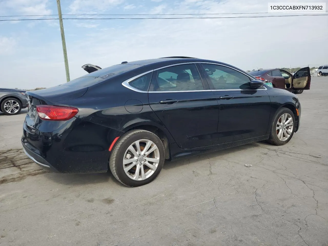 2015 Chrysler 200 Limited VIN: 1C3CCCABXFN713932 Lot: 72713804