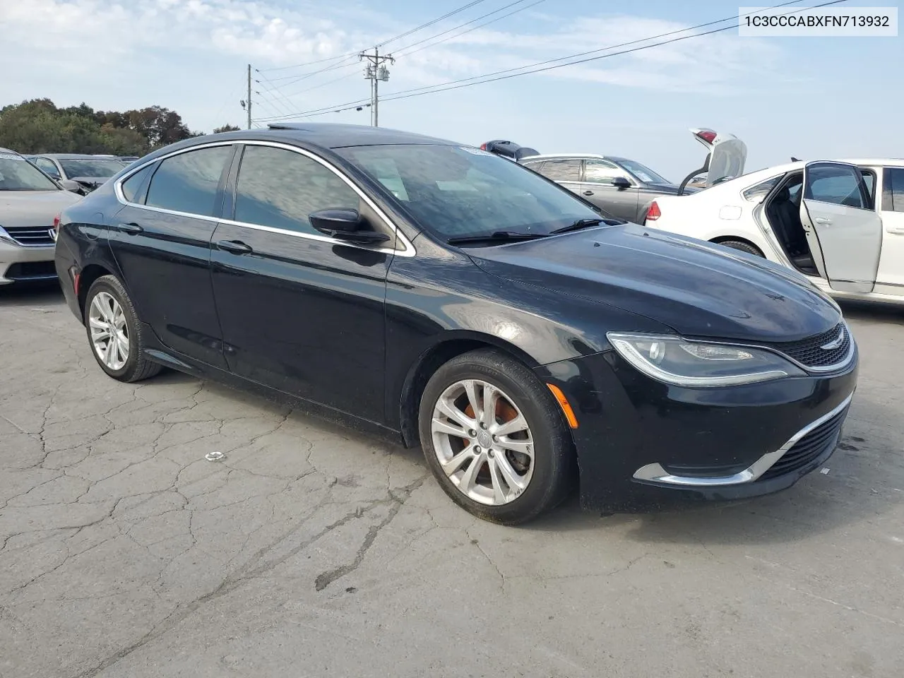 2015 Chrysler 200 Limited VIN: 1C3CCCABXFN713932 Lot: 72713804