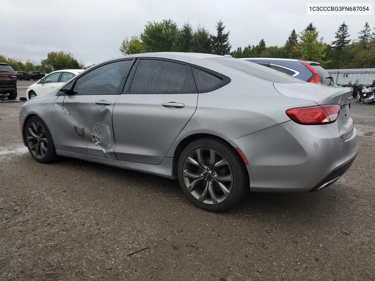 2015 Chrysler 200 S VIN: 1C3CCCBG3FN687054 Lot: 72732034