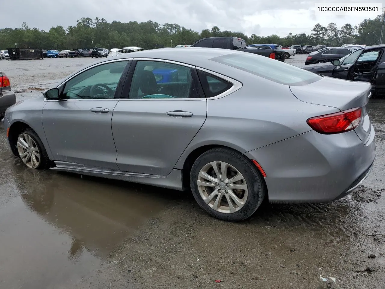 2015 Chrysler 200 Limited VIN: 1C3CCCAB6FN593501 Lot: 72806894