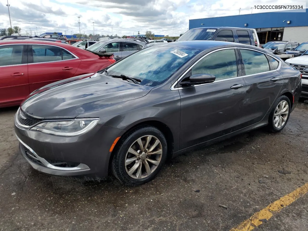 2015 Chrysler 200 C VIN: 1C3CCCCB5FN735334 Lot: 72908984