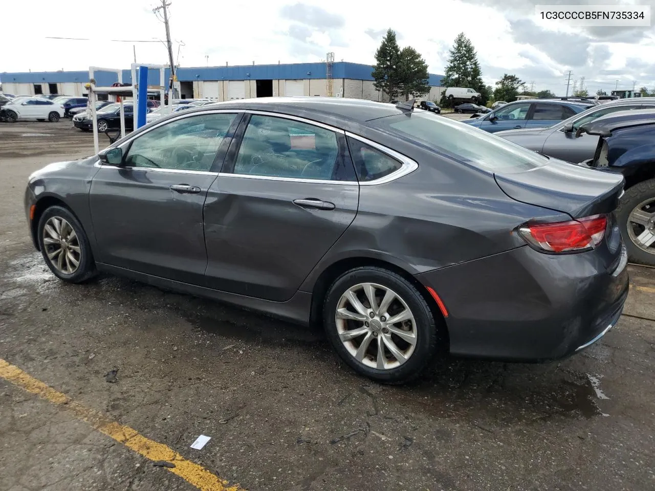 2015 Chrysler 200 C VIN: 1C3CCCCB5FN735334 Lot: 72908984