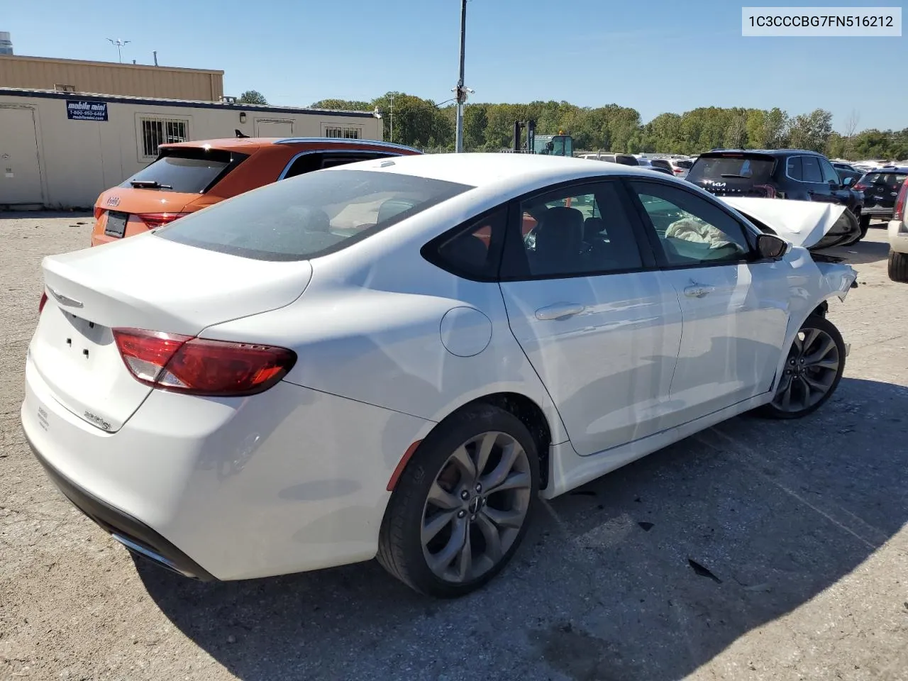 2015 Chrysler 200 S VIN: 1C3CCCBG7FN516212 Lot: 73102844