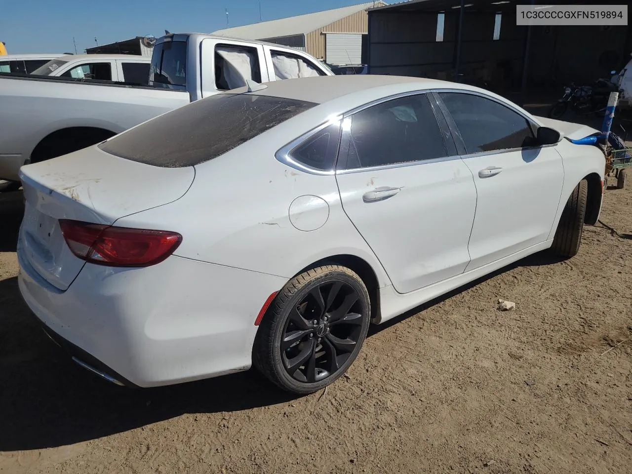 2015 Chrysler 200 C VIN: 1C3CCCCGXFN519894 Lot: 73114294