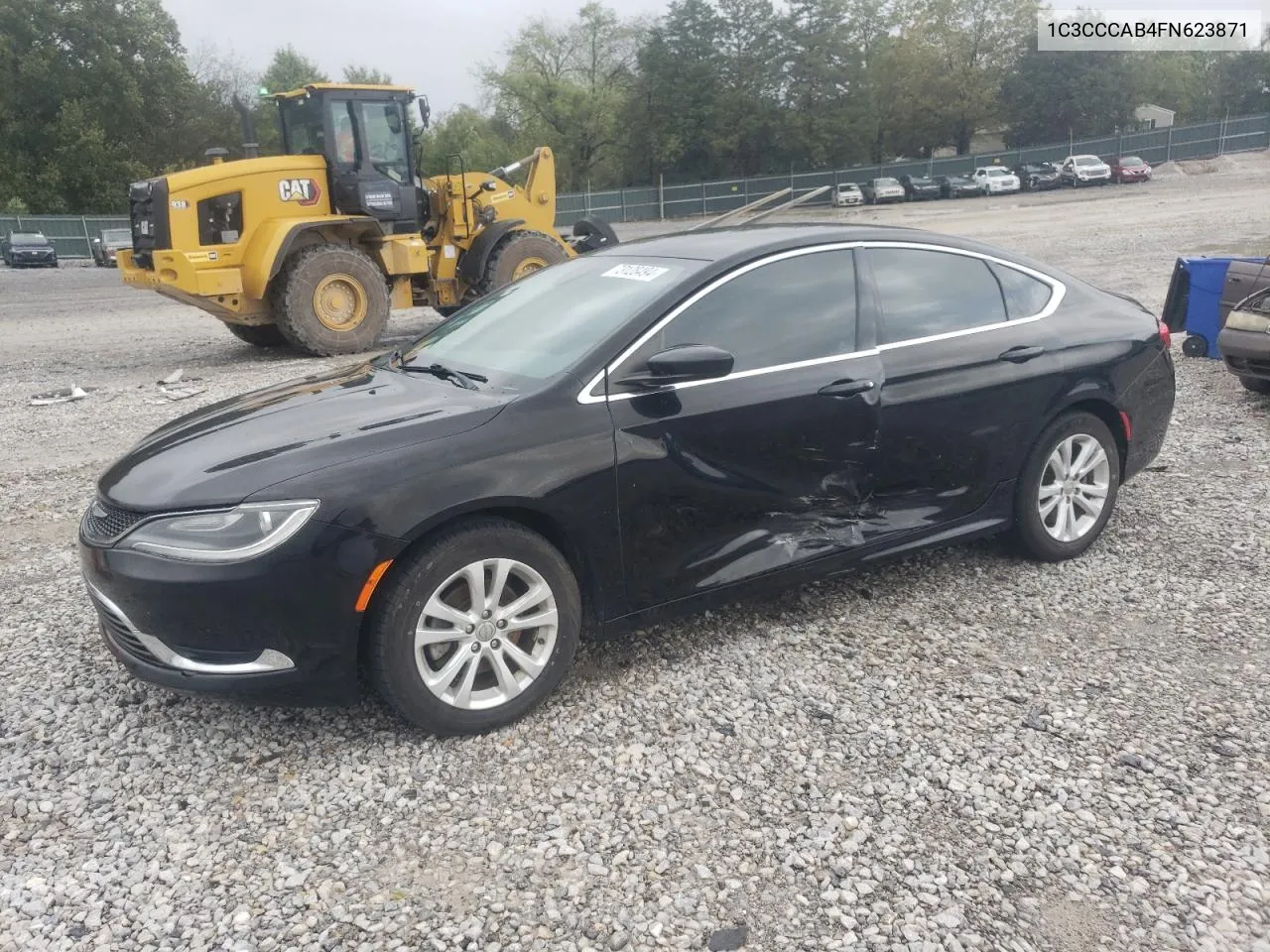 2015 Chrysler 200 Limited VIN: 1C3CCCAB4FN623871 Lot: 73128494