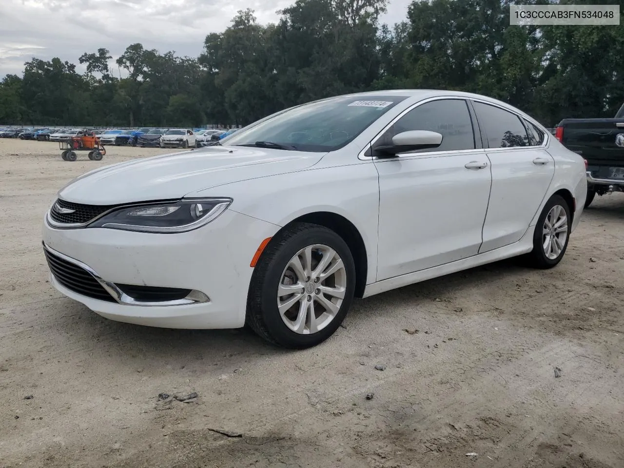 2015 Chrysler 200 Limited VIN: 1C3CCCAB3FN534048 Lot: 73143774