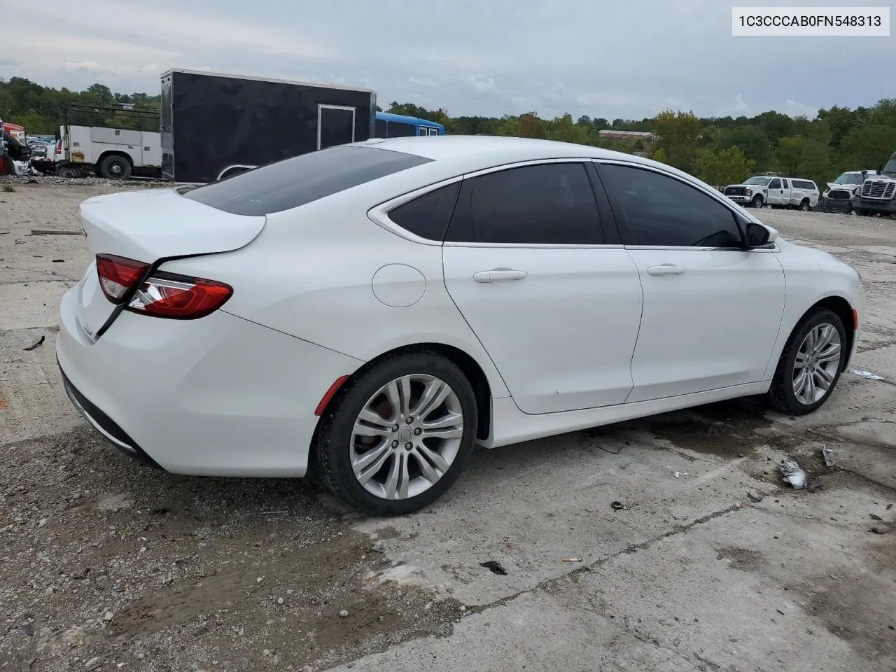 2015 Chrysler 200 Limited VIN: 1C3CCCAB0FN548313 Lot: 73170594