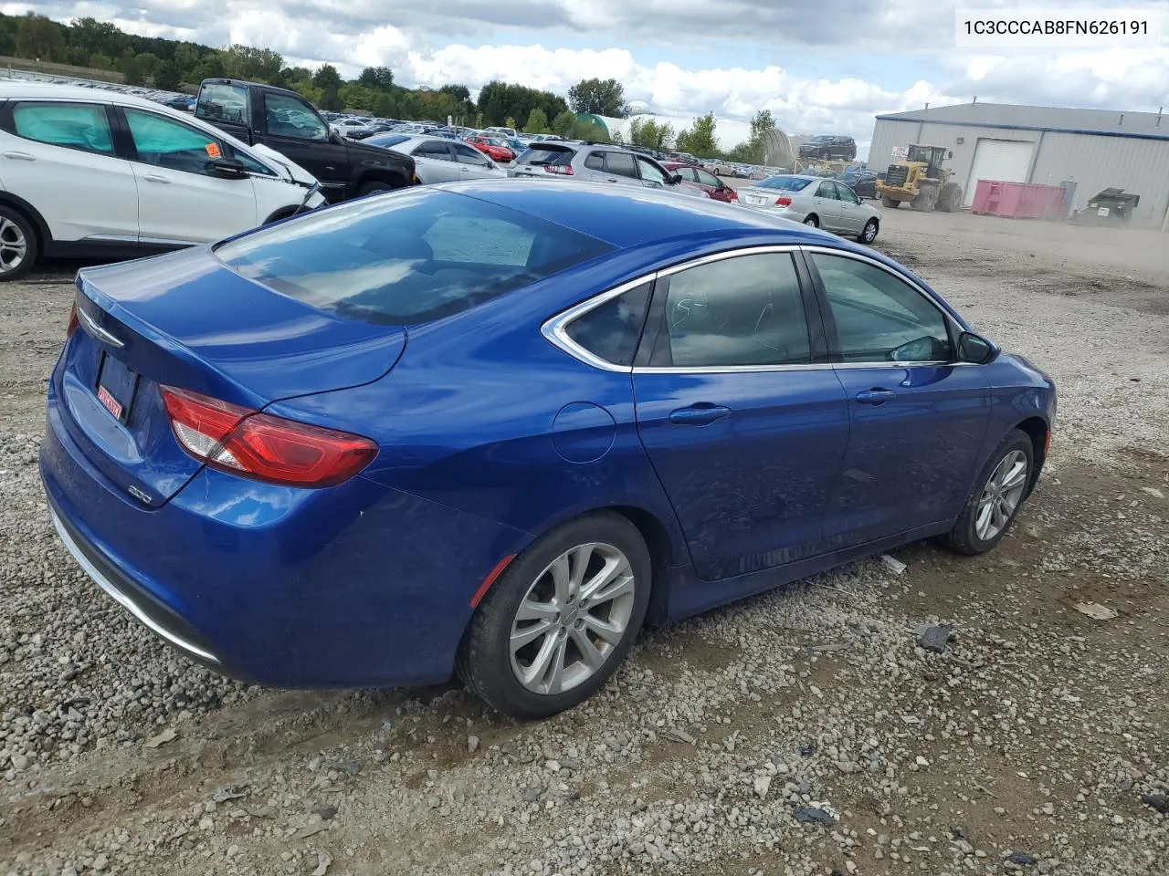 2015 Chrysler 200 Limited VIN: 1C3CCCAB8FN626191 Lot: 73210174