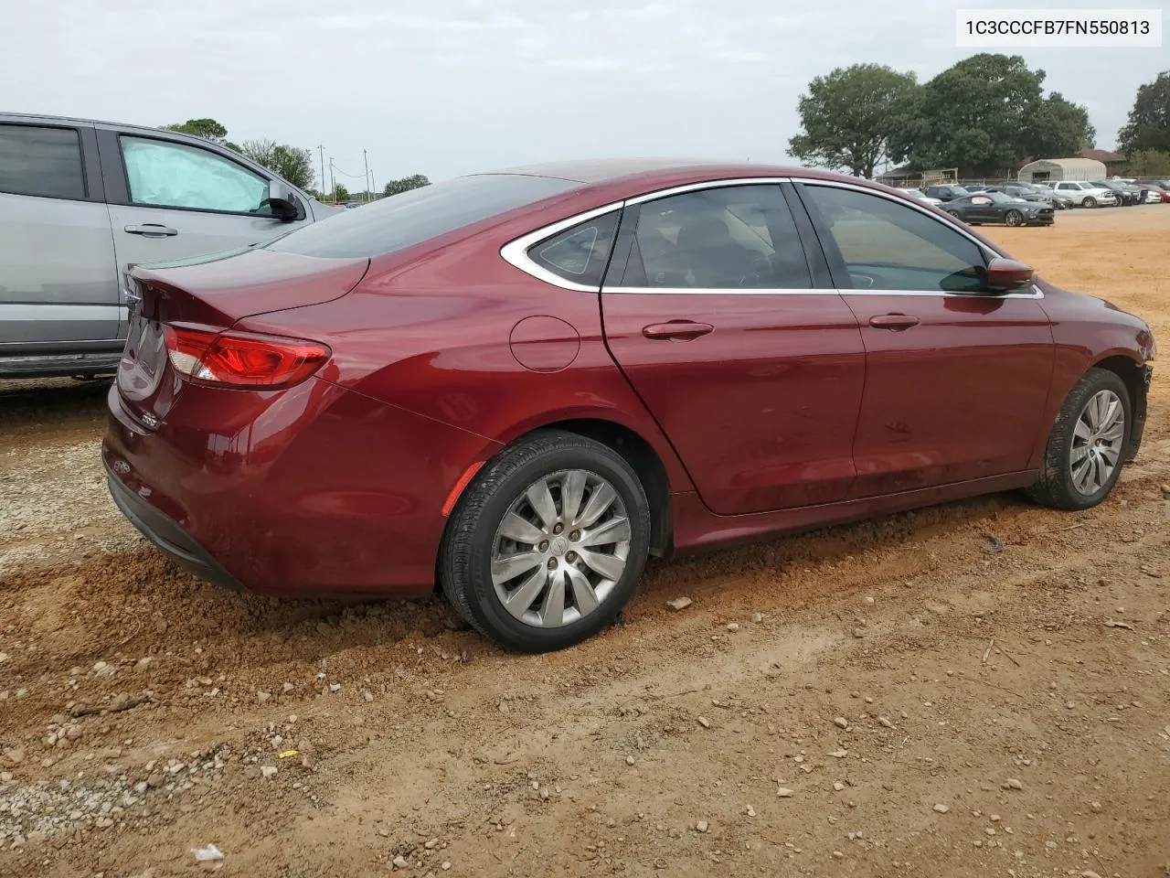 2015 Chrysler 200 Lx VIN: 1C3CCCFB7FN550813 Lot: 73301634