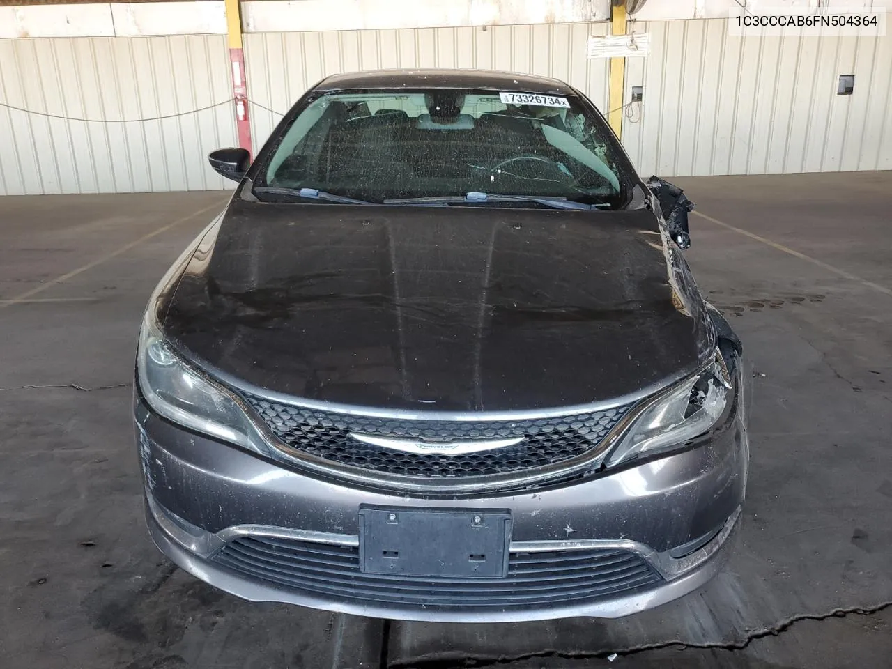 2015 Chrysler 200 Limited VIN: 1C3CCCAB6FN504364 Lot: 73326734