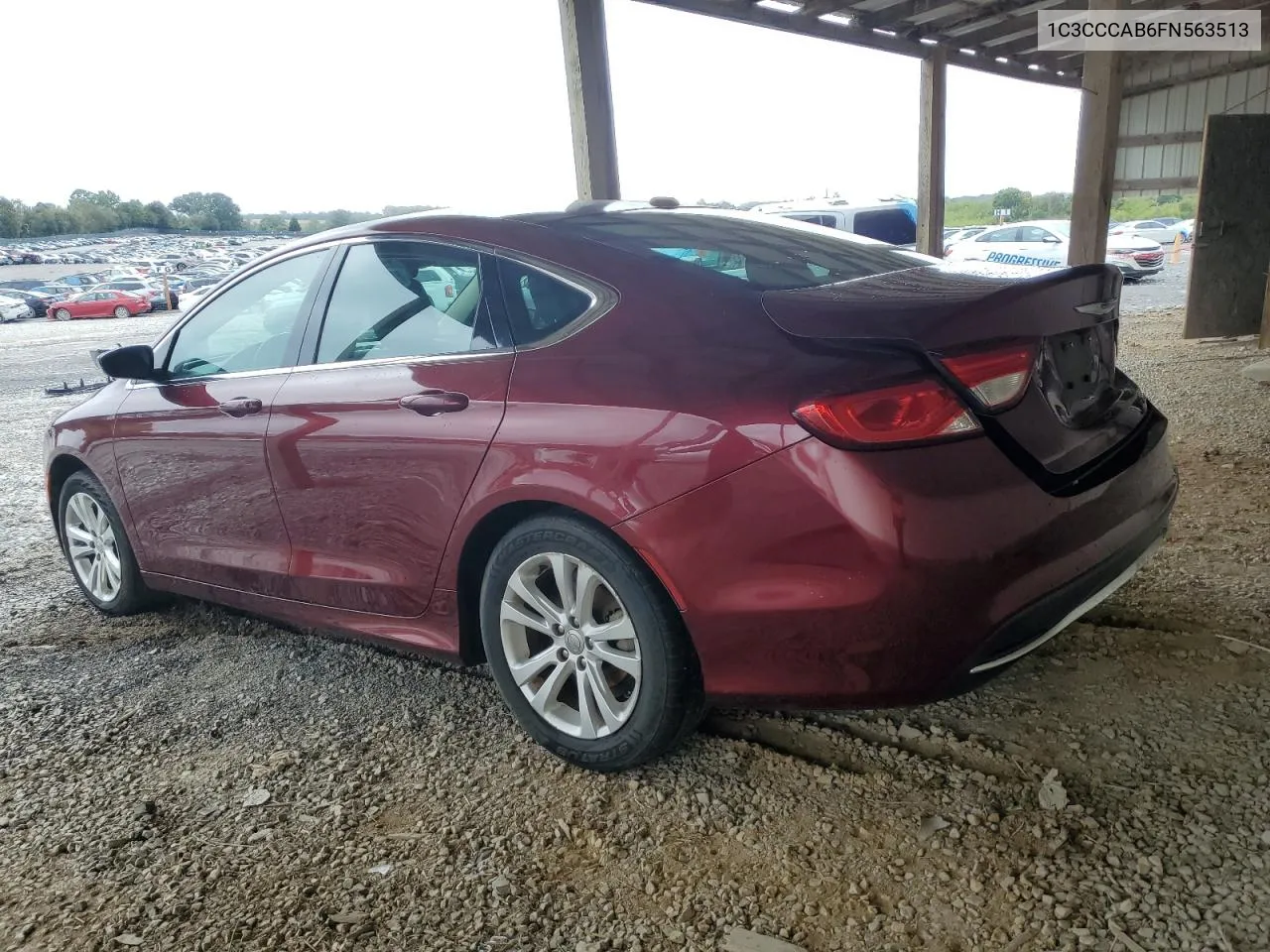 2015 Chrysler 200 Limited VIN: 1C3CCCAB6FN563513 Lot: 73330164