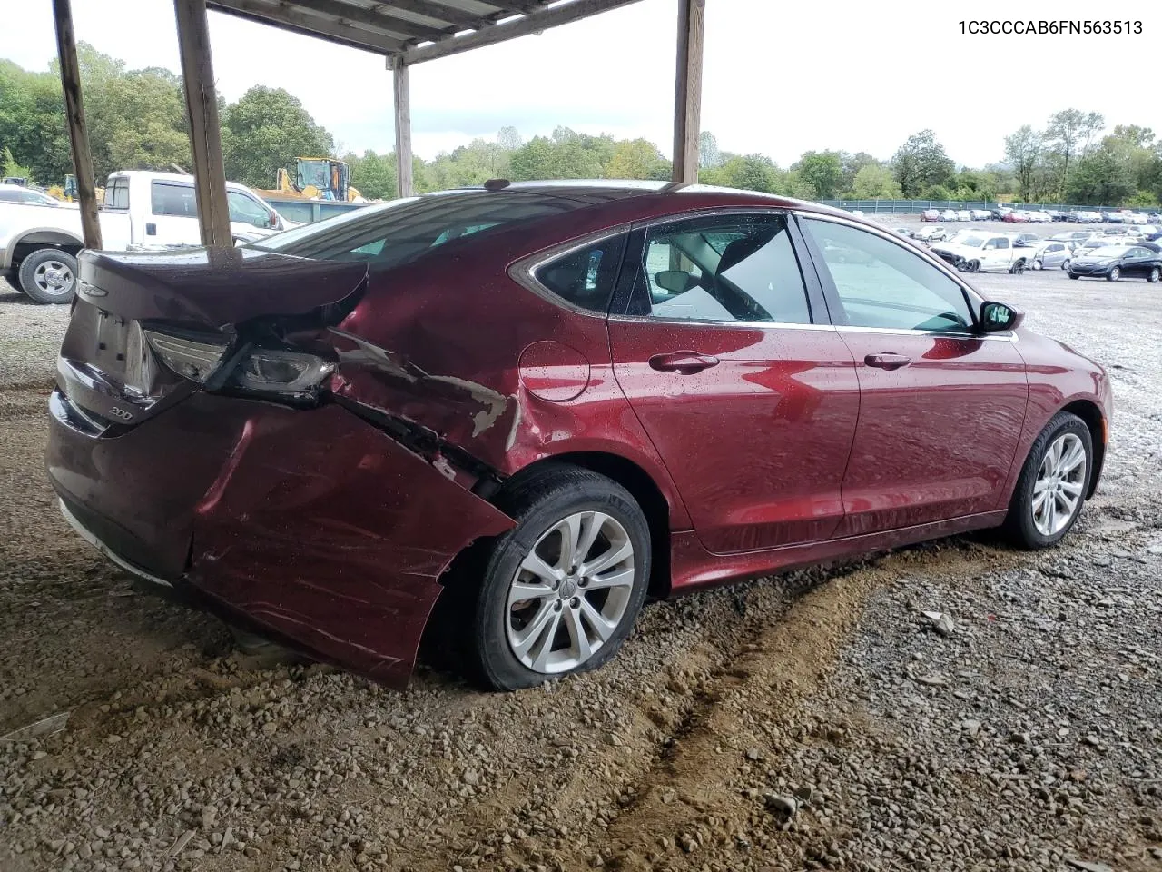 2015 Chrysler 200 Limited VIN: 1C3CCCAB6FN563513 Lot: 73330164