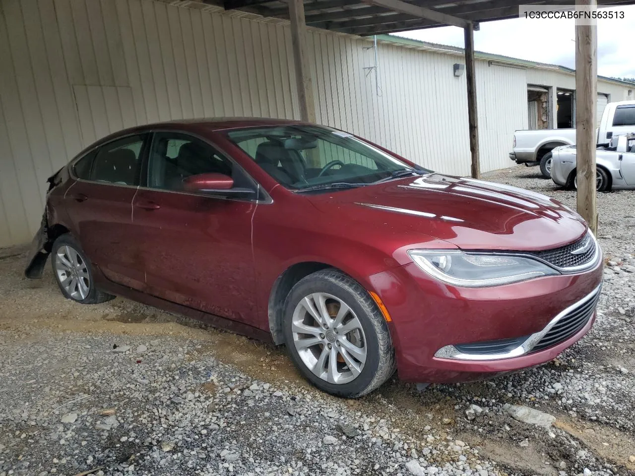 2015 Chrysler 200 Limited VIN: 1C3CCCAB6FN563513 Lot: 73330164