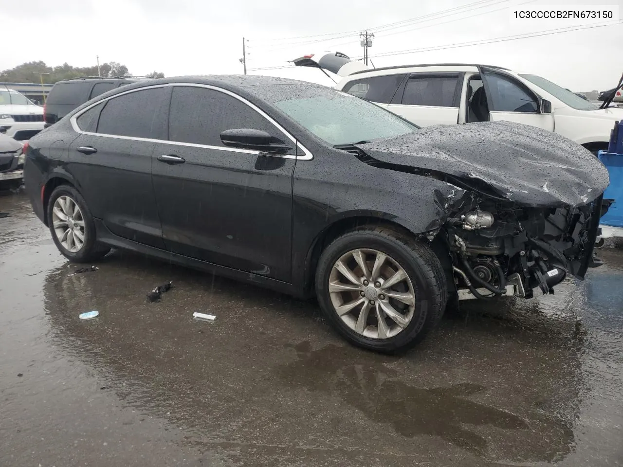 2015 Chrysler 200 C VIN: 1C3CCCCB2FN673150 Lot: 73371454