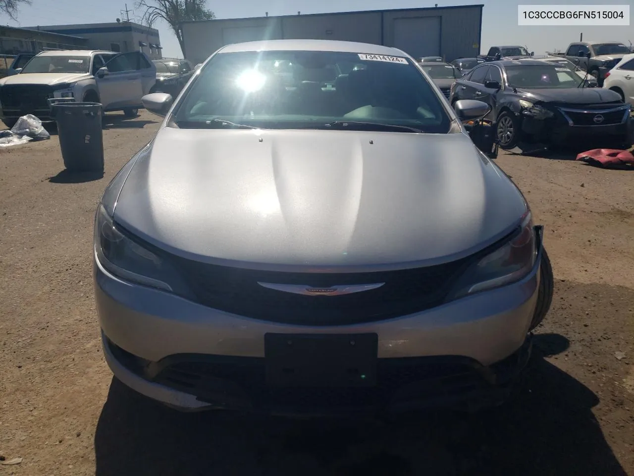 2015 Chrysler 200 S VIN: 1C3CCCBG6FN515004 Lot: 73414124