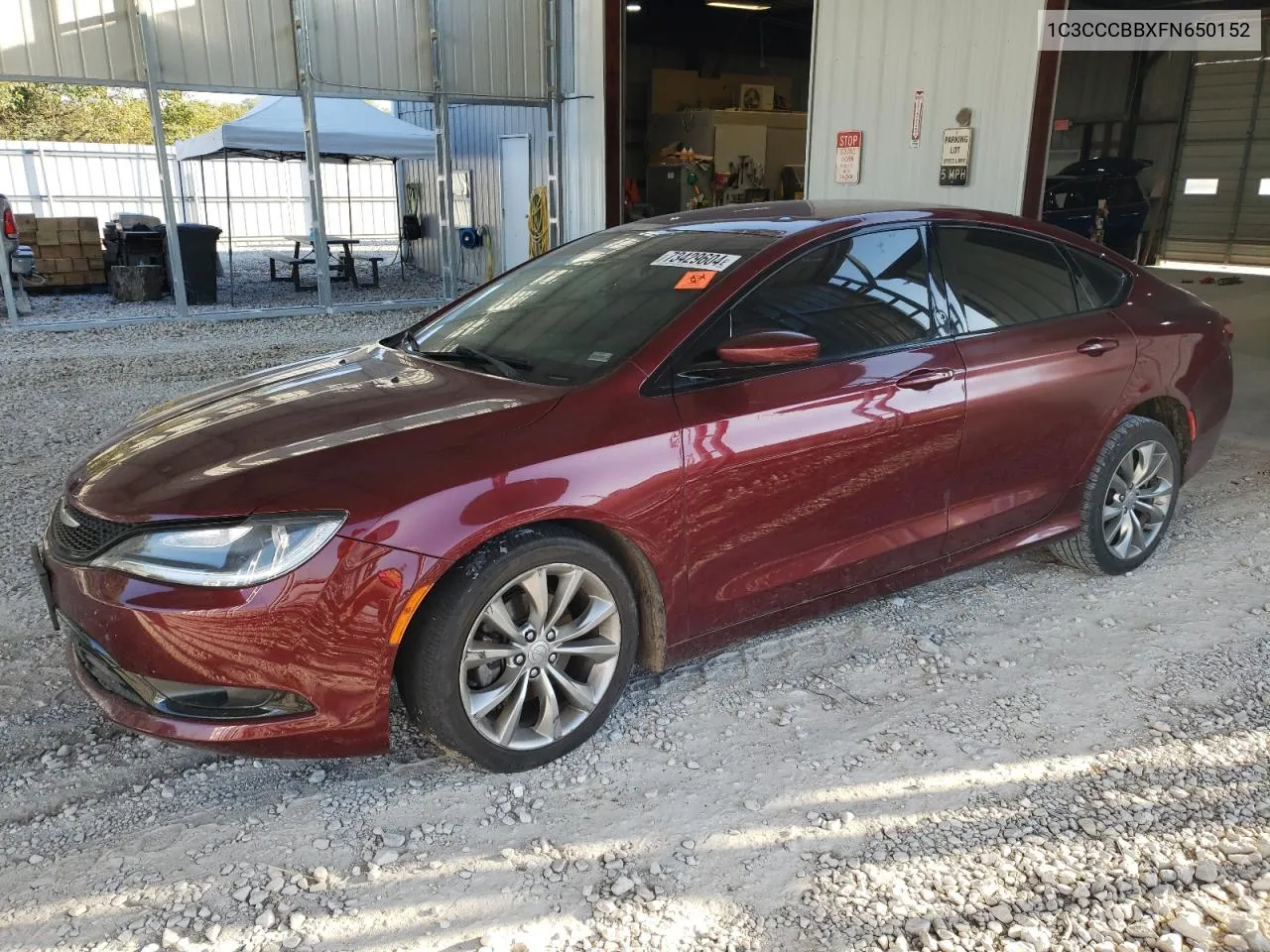 2015 Chrysler 200 S VIN: 1C3CCCBBXFN650152 Lot: 73429604