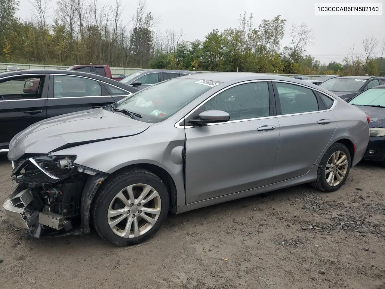 2015 Chrysler 200 Limited VIN: 1C3CCCAB6FN582160 Lot: 73458884