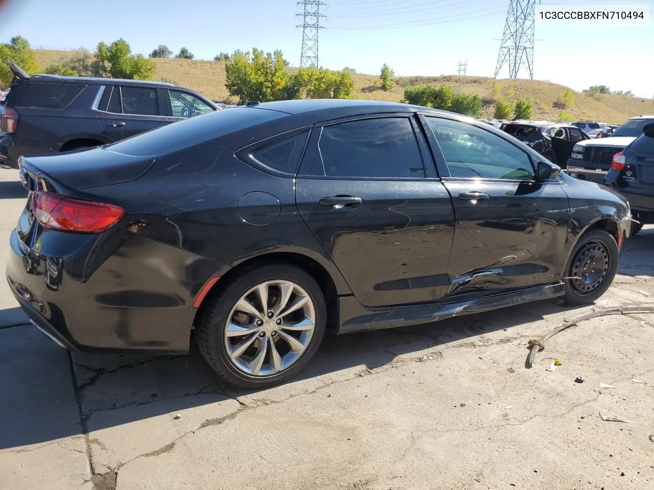 2015 Chrysler 200 S VIN: 1C3CCCBBXFN710494 Lot: 73572684