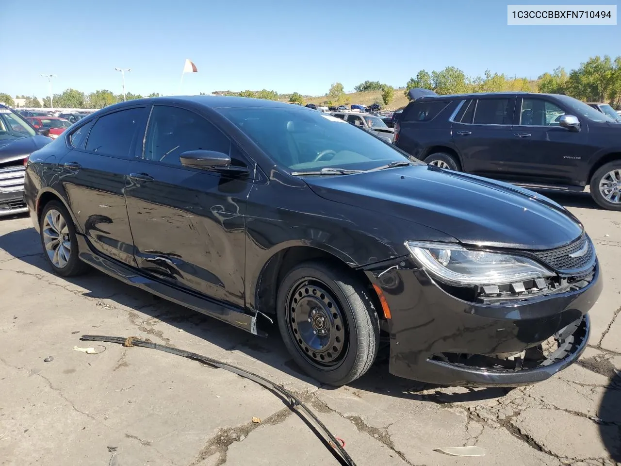 2015 Chrysler 200 S VIN: 1C3CCCBBXFN710494 Lot: 73572684