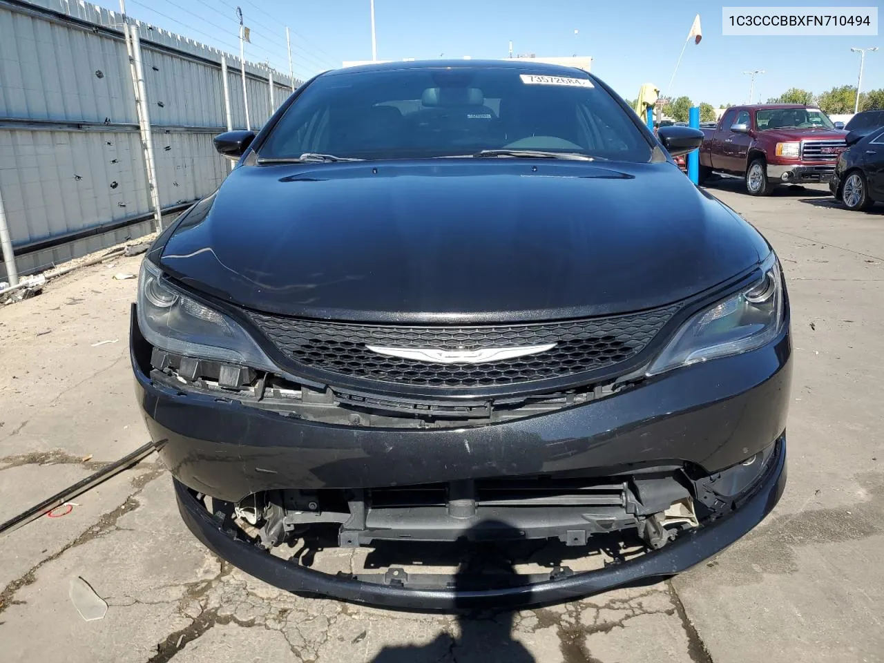 2015 Chrysler 200 S VIN: 1C3CCCBBXFN710494 Lot: 73572684