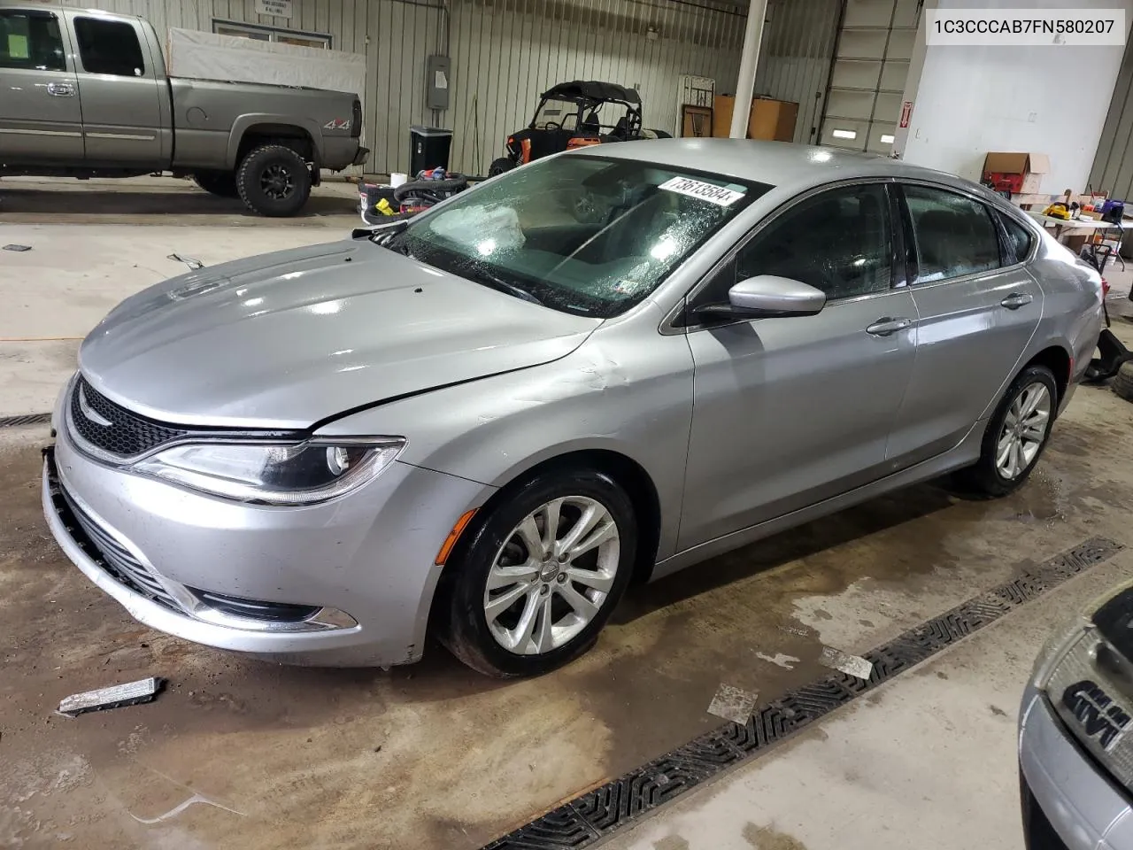 2015 Chrysler 200 Limited VIN: 1C3CCCAB7FN580207 Lot: 73613584