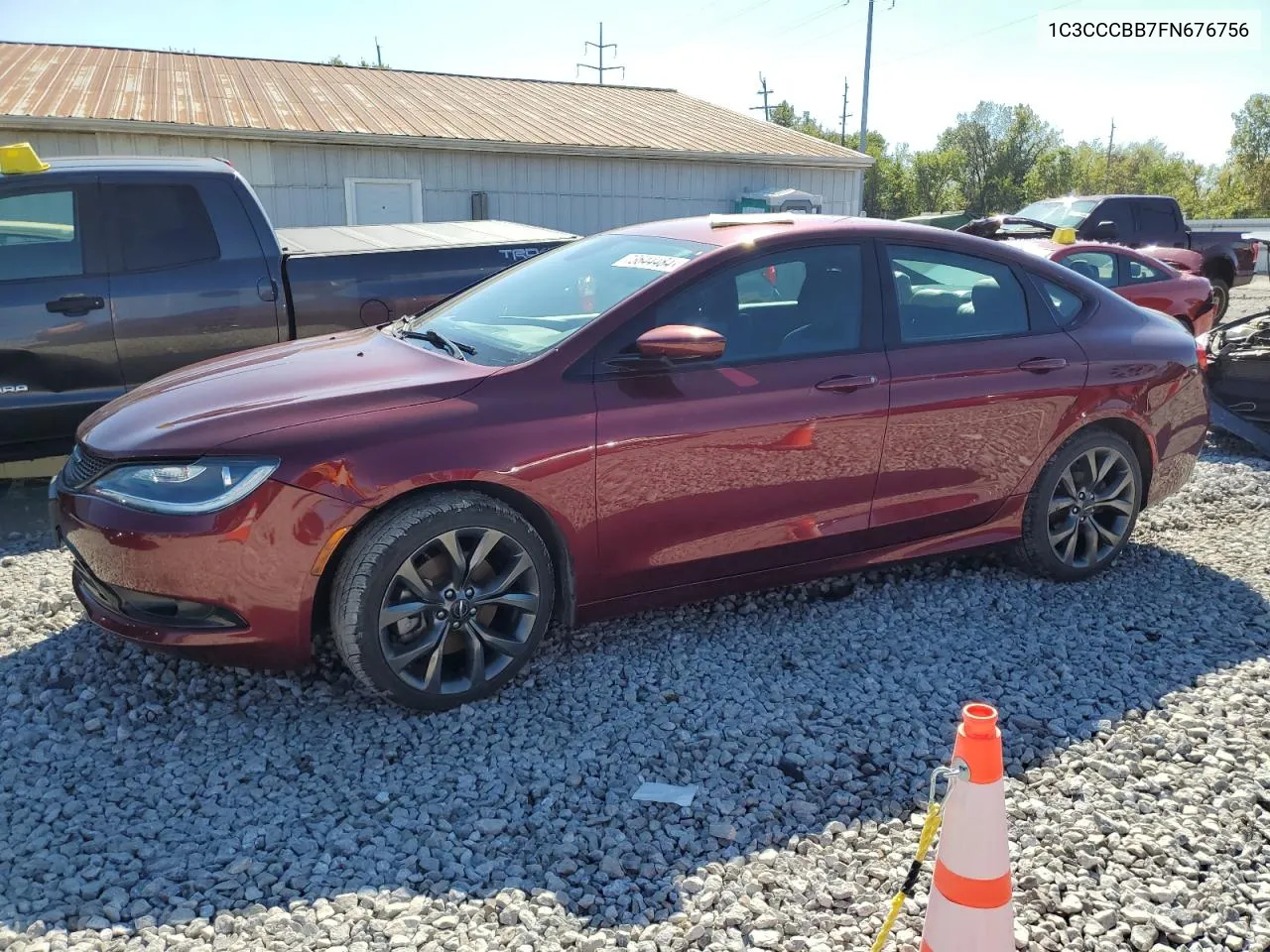 2015 Chrysler 200 S VIN: 1C3CCCBB7FN676756 Lot: 73644484