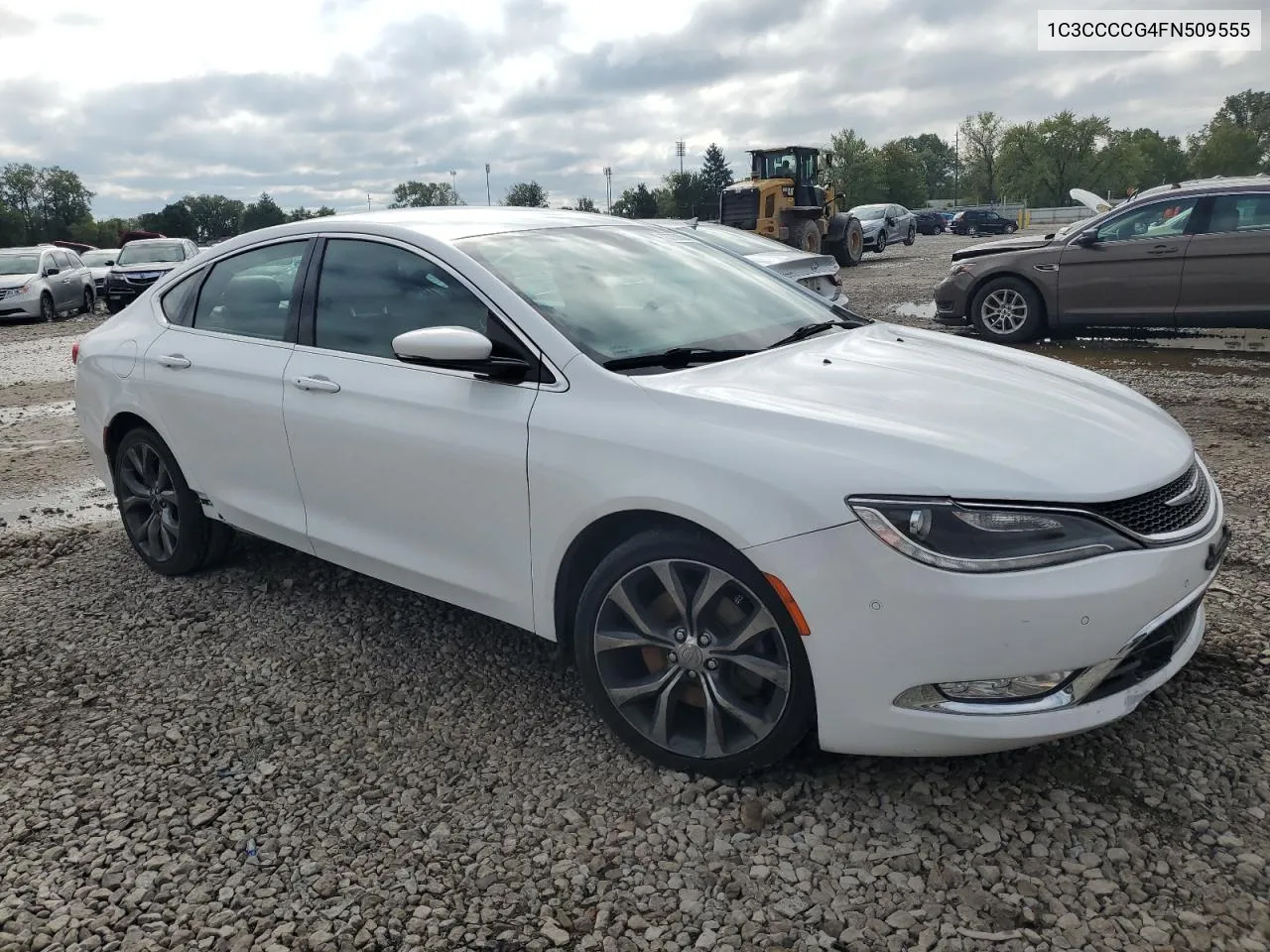 2015 Chrysler 200 C VIN: 1C3CCCCG4FN509555 Lot: 73768604