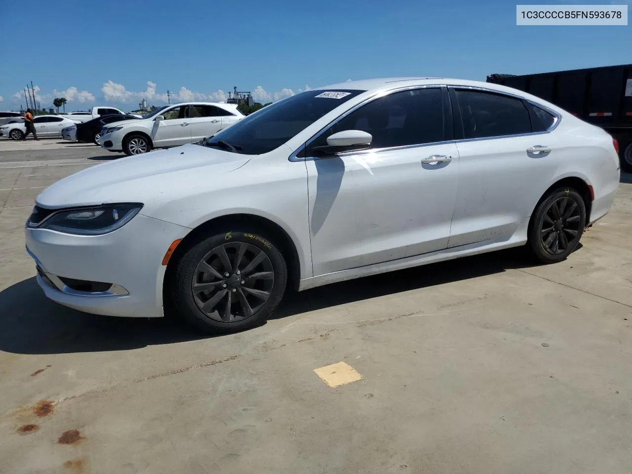 2015 Chrysler 200 C VIN: 1C3CCCCB5FN593678 Lot: 73798534