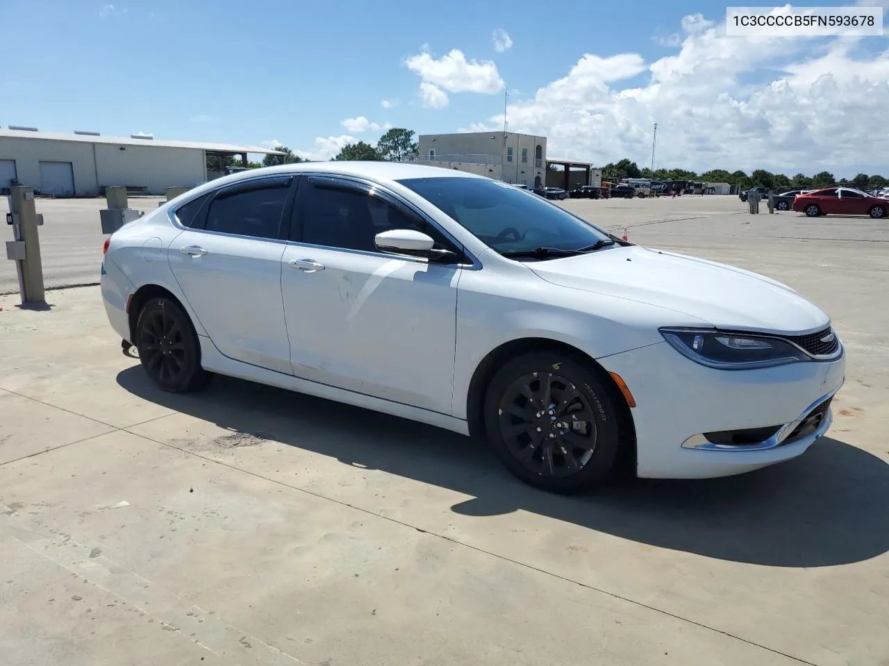 2015 Chrysler 200 C VIN: 1C3CCCCB5FN593678 Lot: 73798534