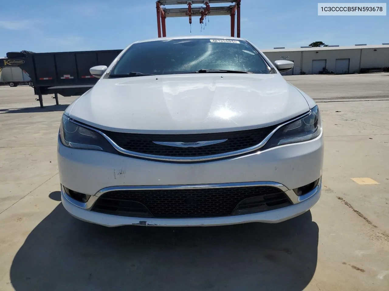 2015 Chrysler 200 C VIN: 1C3CCCCB5FN593678 Lot: 73798534