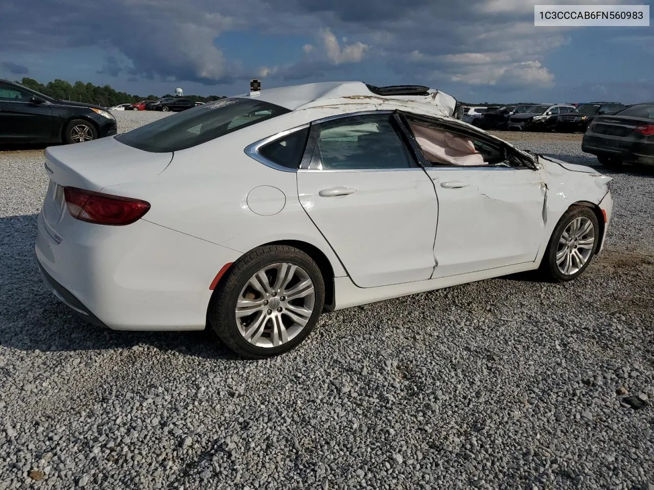 2015 Chrysler 200 Limited VIN: 1C3CCCAB6FN560983 Lot: 73841554