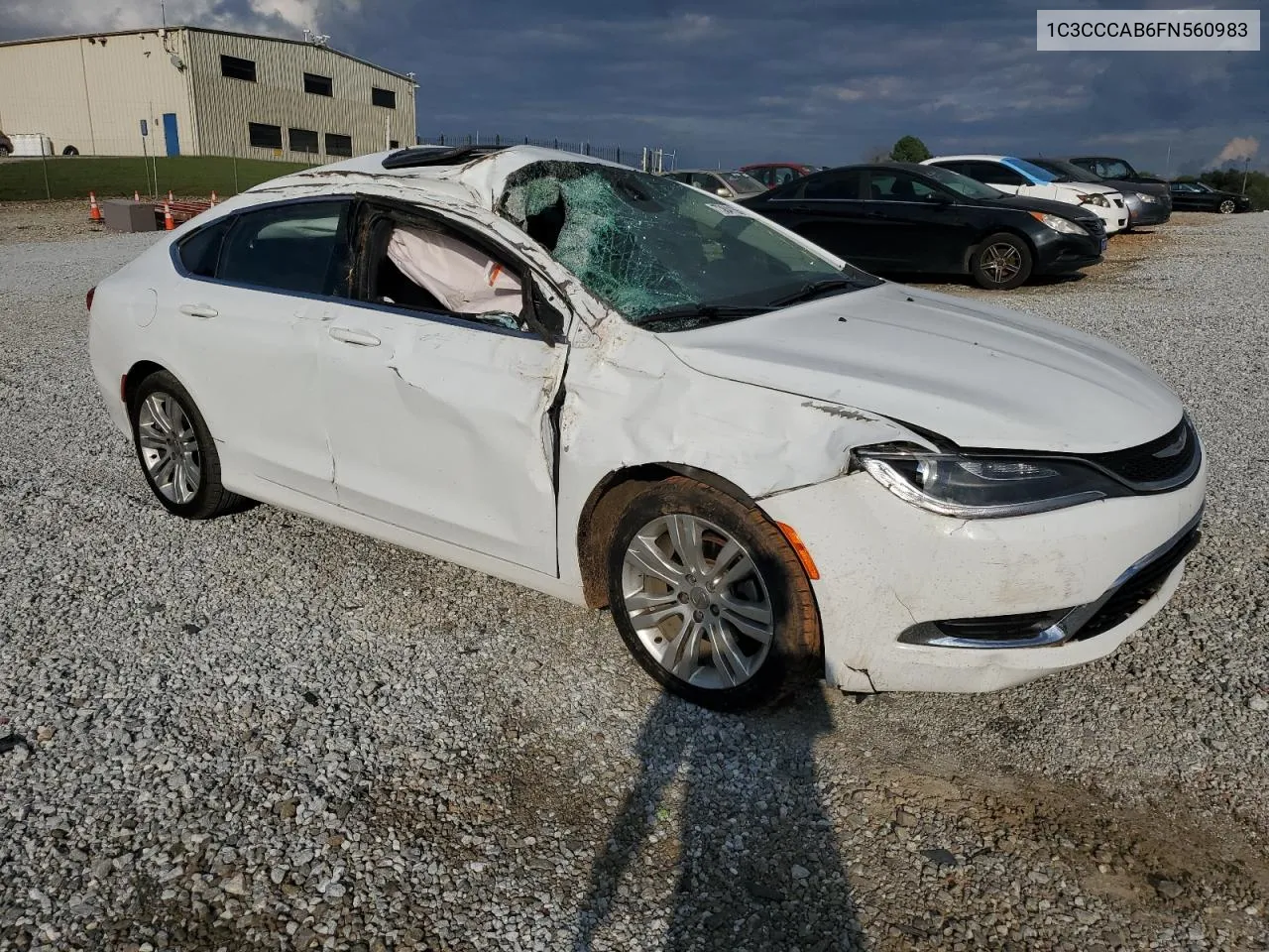 2015 Chrysler 200 Limited VIN: 1C3CCCAB6FN560983 Lot: 73841554